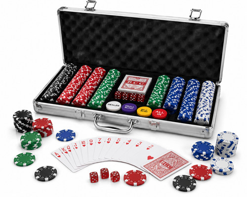 Premium 500 poker chip - poker, set