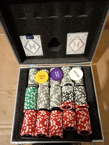 Heitok poker chip - set, for