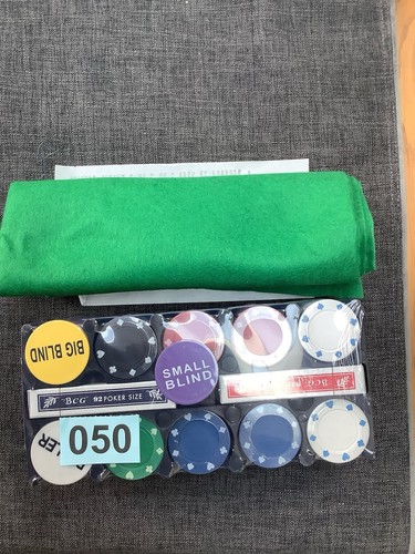 Full set poker chips - full, of