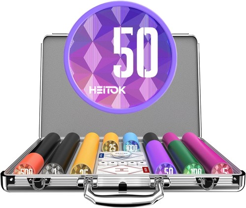 Heitok poker set with - heitok,