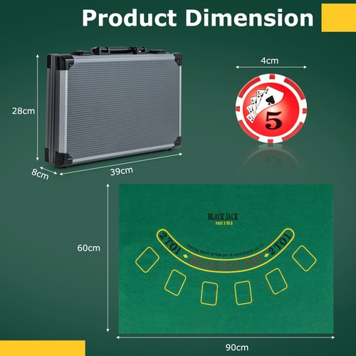Poker chip set casino - chip,