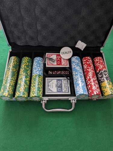 Poker chips set - poker,