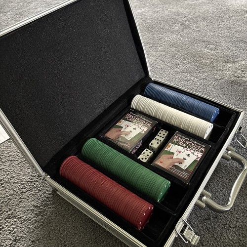 Poker chip set - set, theme