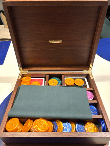 Renzo romagnoli wooden poker - romagnoli,
