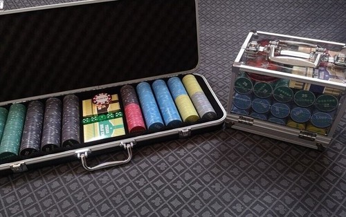 Ceramic poker set - 500pc, or