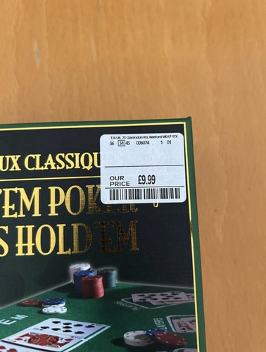 Texas hold poker set - texas, hold’em