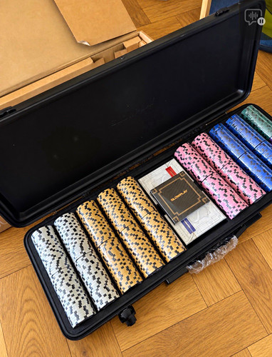 Slowplay 500 poker chip set - 500,