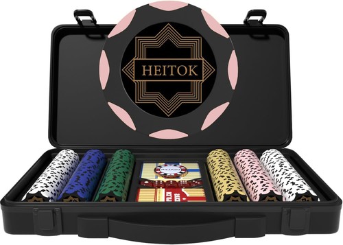Heitok clay poker chips - heitok,