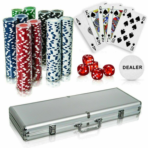 Poker set 300 500 pcs - poker,