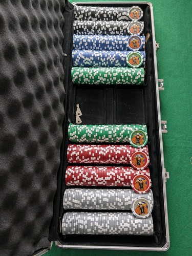 Poker set chip 500 - 500, las