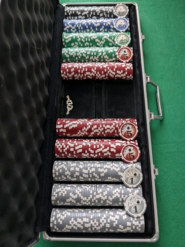 Poker chip set 500 - poker,
