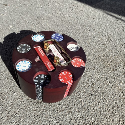 Poker chip set complete - chip,