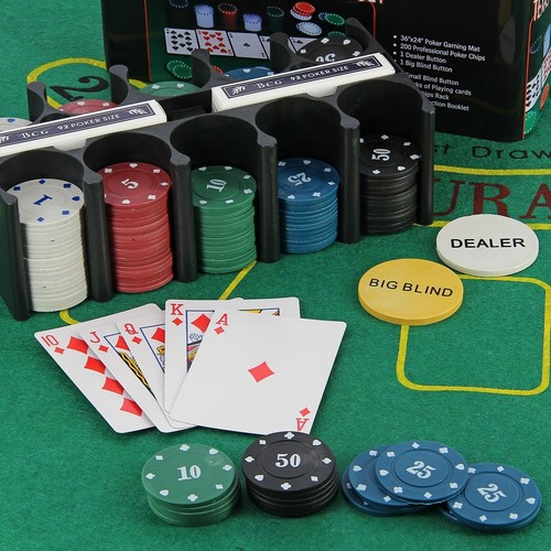 Texas hold poker set - texas, 200pc